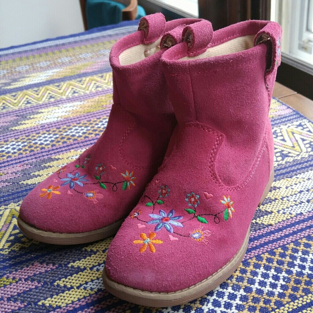 Hanna Andersson Suede Boots
